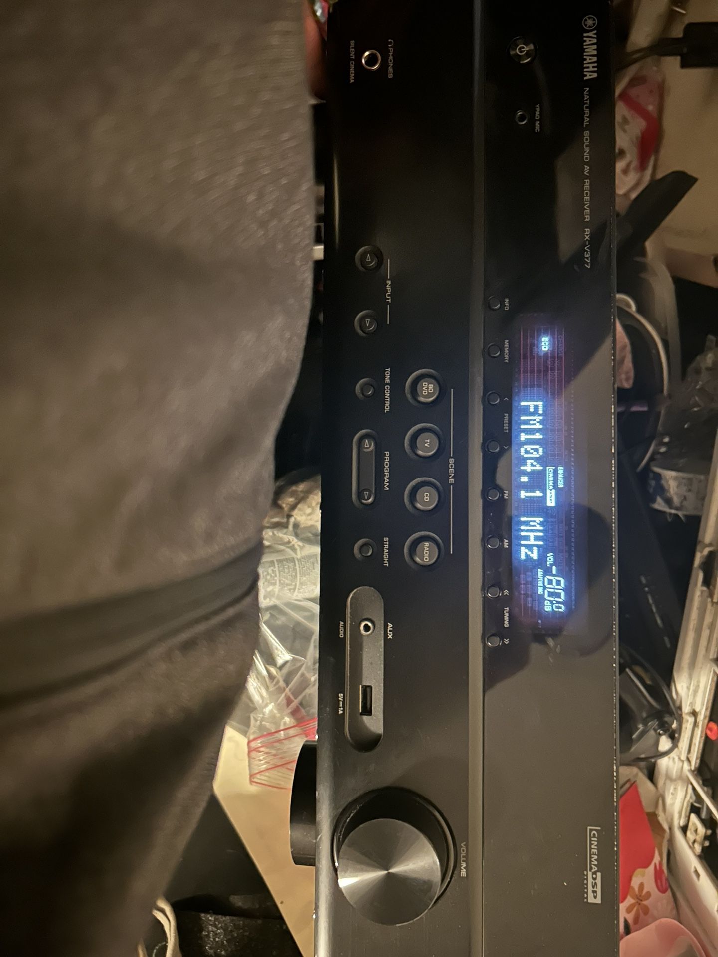 🔥 BRAND NEW Yamaha RX-V373 5.1-Channel AV Receiver - Unopened Beast for Epic Home Theater! 🔥 200 Cash Price Drop 😎slap Time 🎤🎧🥁🎸🎹
