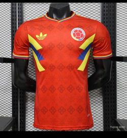 Retro 1990 Colombia Away Jersey- Sizes L,  XL, 2XL & 3XL
