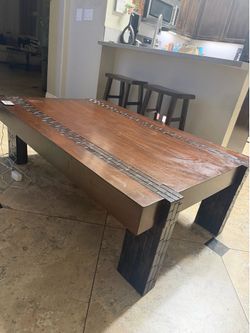 Center table with lights