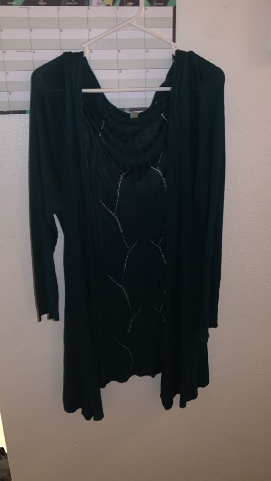 Green Cardigan