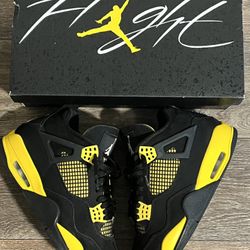 Jordan 4 Yellow Thunder 