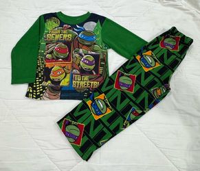 Teenage Mutant Ninja Turtles Boys Pajamas PJs size 6