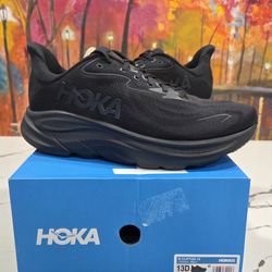 Hoka Clifton 10 Triple Black Size 13D Men's Running Shoes