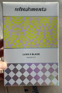 LUXE 5-BLADE RAZOR KIT