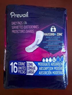Prevail Daily Pads Long 16 Count