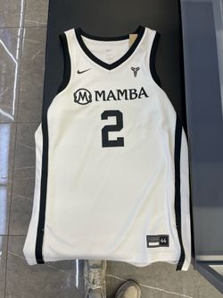 Nike Gigi Bryant Mambacita #2 Basketball Jersey White/Black Size 44