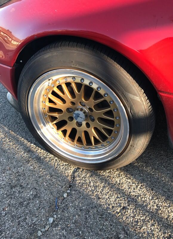 Two Avid.1 AV12 15x8 miata wheels