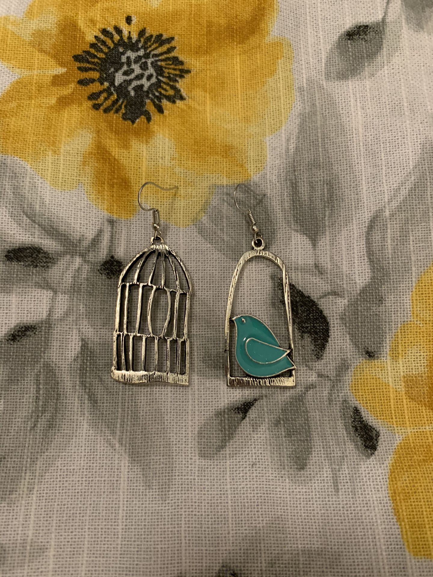 Bird Cage Earrings