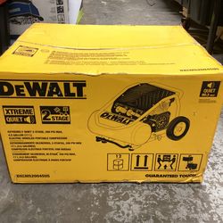 🧰🛠DEWALT XTREME Quiet 2-Stage/4.5Gal. Electric 200PSI Wheeled Portable Air Compressor-NEW!-$390!🧰🛠