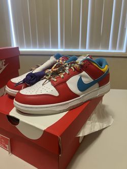 Dunk Low Lebron James “fruity Pebbles” Size 10