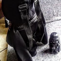 Darth Vader Back Pack And Flashlight