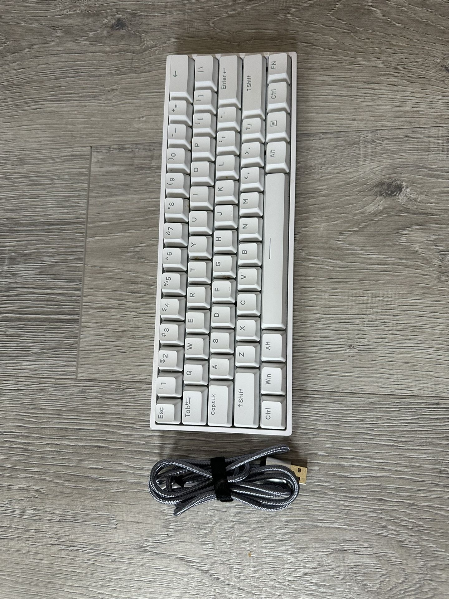 Matrix Elite Series 60% Mechanical Keyboard – White