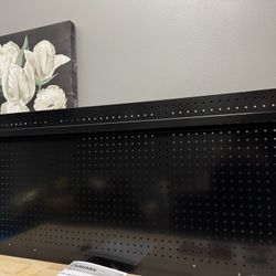 Black Pegboard Only 
