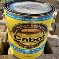 Cabot Clear Wood UV Sealer Protector  1 Gallon