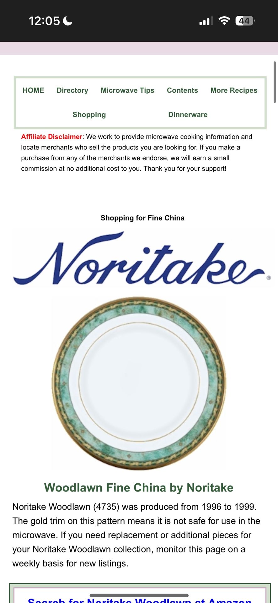 NORITAKE BNIB Vintage