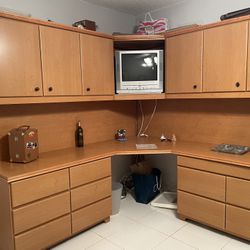 Dresser / Desk Combo Unit
