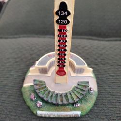 Vintage Souvenir Resin Figurine World's Tallest Thermometer Baker, CA