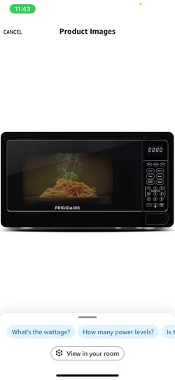 FRIGIDAIRE EMW733BLACKAMZ 0.7 Cu. Ft. Microwave, Black