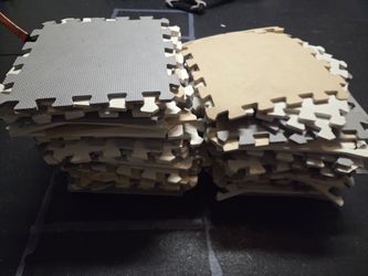 64 foam tiles 3/8 thick