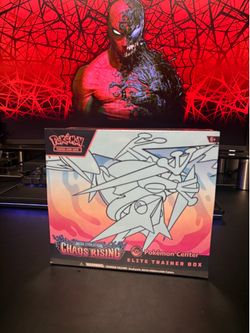 Chaos Rising ETB Pokemon Center