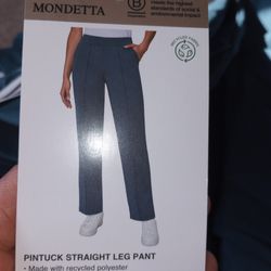 Mondetta Ladies' Pintuck Pant