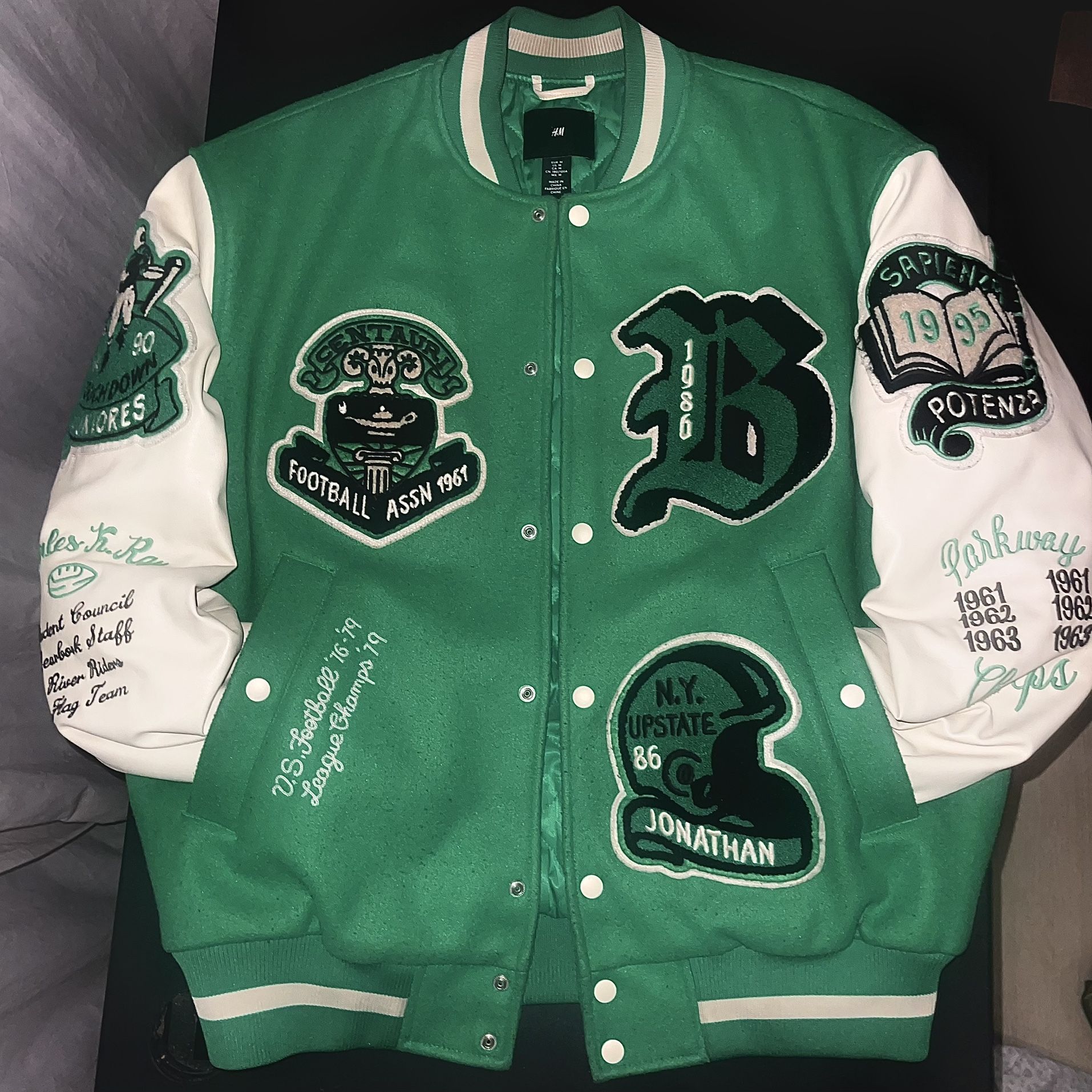 Old School Look, Letterman Varsity Jacket