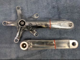 Truvativ Touro Crankarms Power Spline 175m Silver 74x130 BCD NEW!