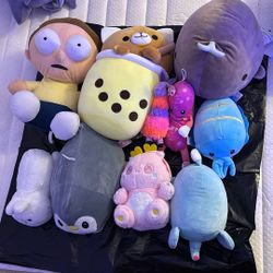 Assorted Plushies 