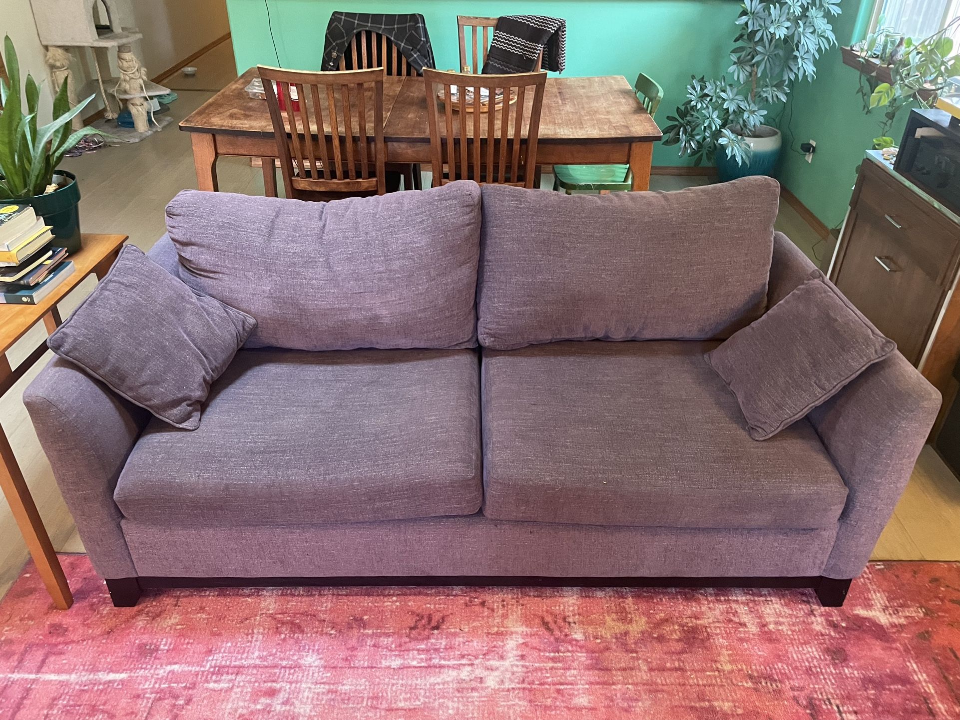 Purple Stanton Sofa