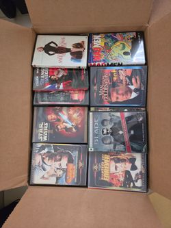 DVDS and blu rays