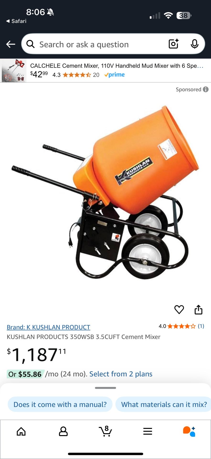 Cement Mixer