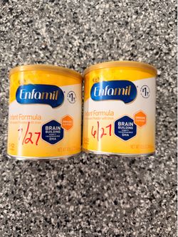 2 New Enfamil Infant Formula 12.5 oz Sealed Cans