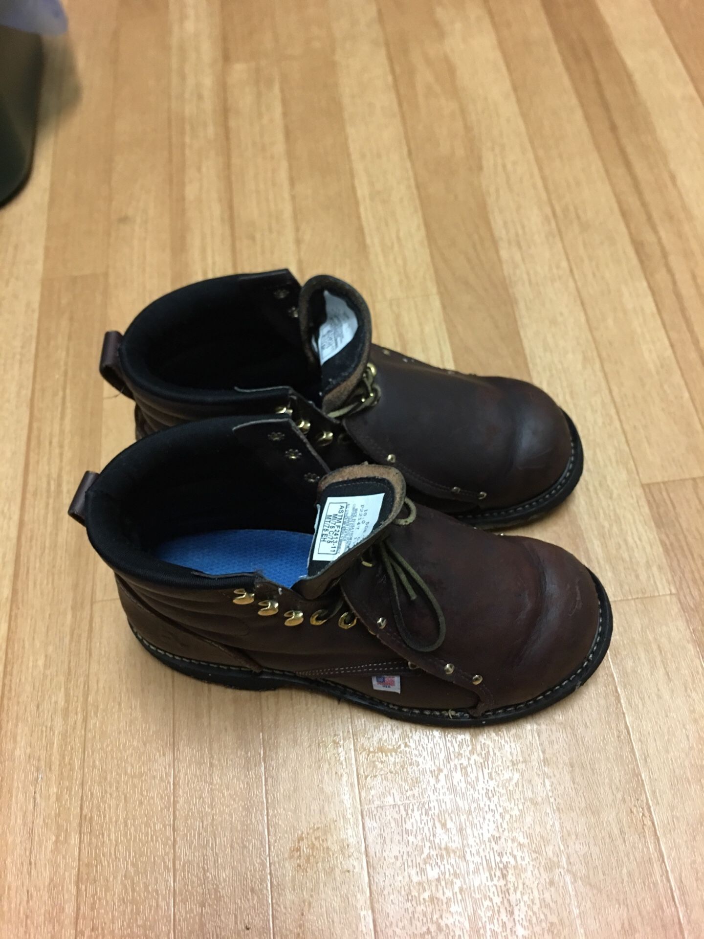 Carolina Boots...Metal tarsal on front!Size10,All Products : American Fashion Style Bags On Sale