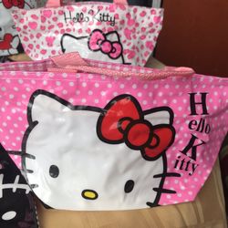 Little Plastic Bag Lunch Gym Ballet Arts Hello Kitty 