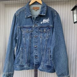 Blue Denim Men’s Jacket Size Large 