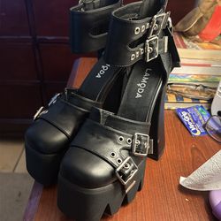 Shoes of women LAMODA Black, Women- 6