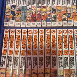 Naruto Manga Book Collection