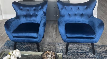 Blue Accent Chairs