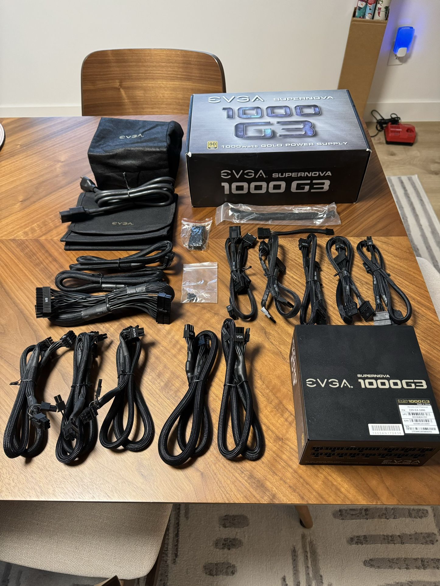 EVGA SuperNOVA 1000 G3, 80 Plus GOLD 1000W