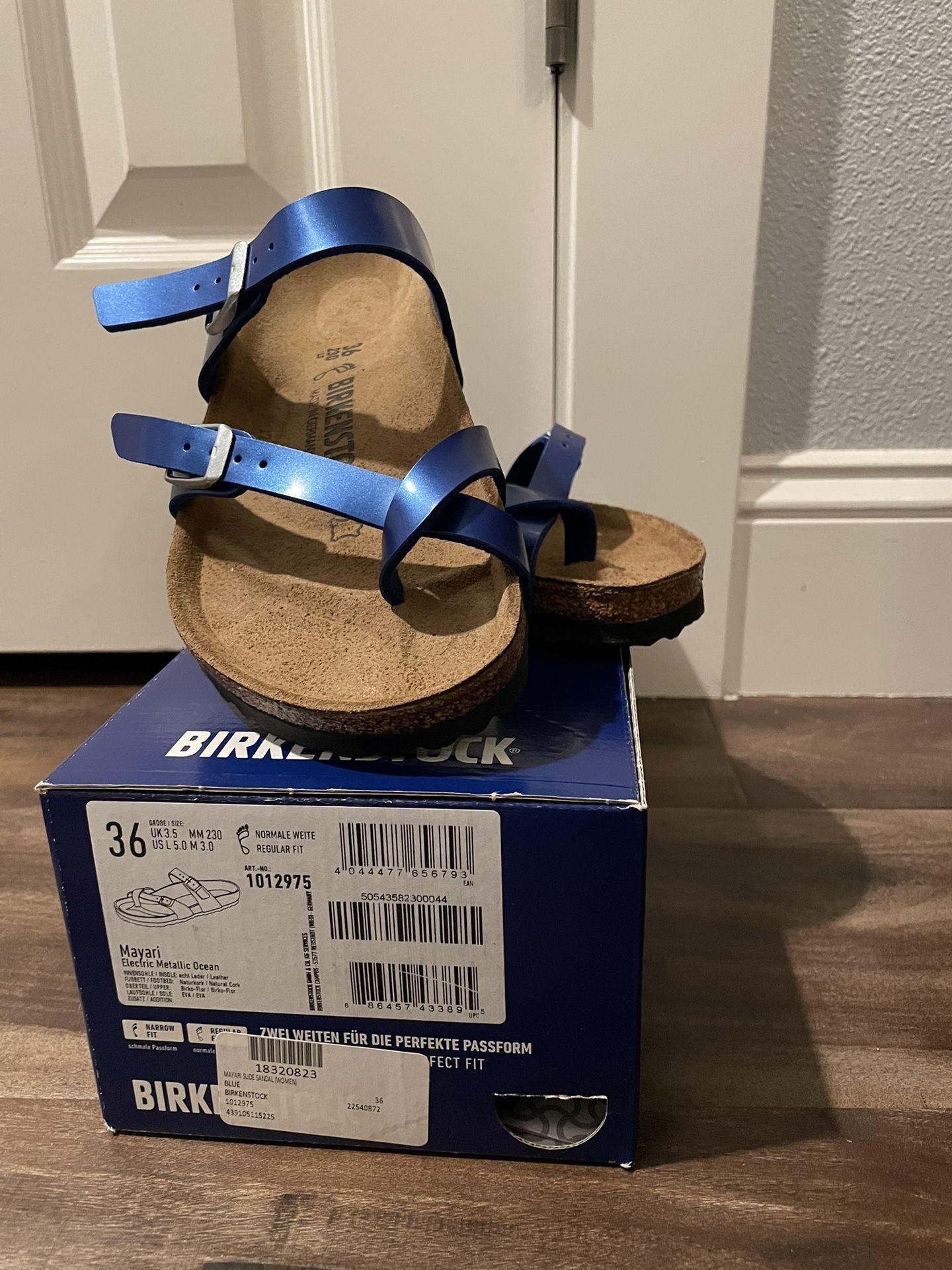 Blue Birkenstock Sandal 