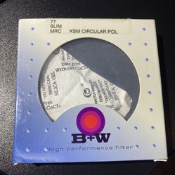 B+W 77MM Circular Polarizer MRC Slim Filter