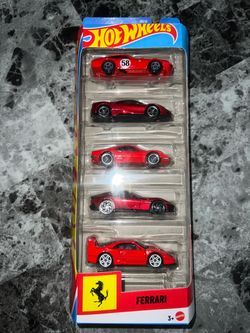 Hot Wheels Ferrari 5-Pack Die-Cast Set