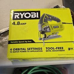 RYOBI 4.8hp variable Jig Saw