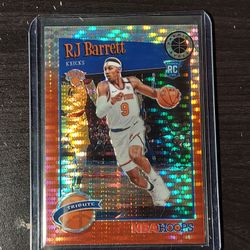 Rj Barrett Nba Hoops ROOKIE Basketball Card