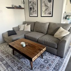 Gray Sectional Couch