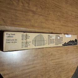 Dream On Me Onyx Canopy Storm Grey 4436-SGY - CANOPY ONLY