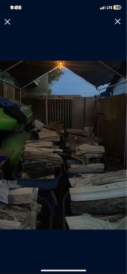 Split firewood