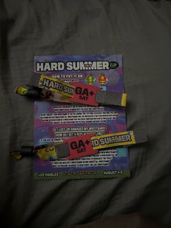 Hard Summer  GA+ Tickets