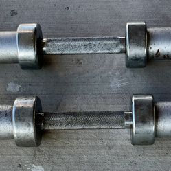 Olympic dumbbell handles