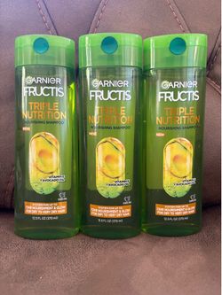 Garnier fructis shampoo $3 each located at Escondido California 92025)
